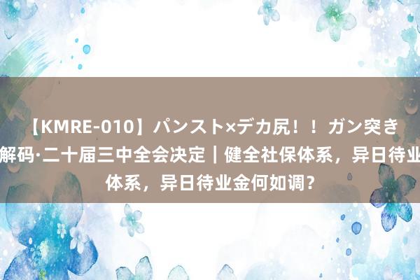 【KMRE-010】パンスト×デカ尻！！ガン突きBEST 新华解码·二十届三中全会决定｜健全社保体系，异日待业金何如调？